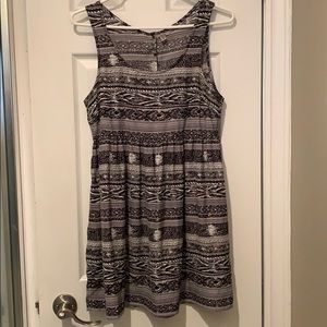 Sleeveless mini sundress